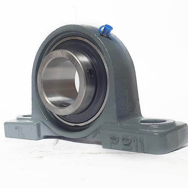 CHUMACERA DE PIE CON ROD. DE BOLAS MM USP - UCP211 (55mm)