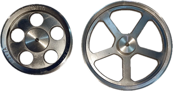 POLEA DE ALUMINIO 5X2A